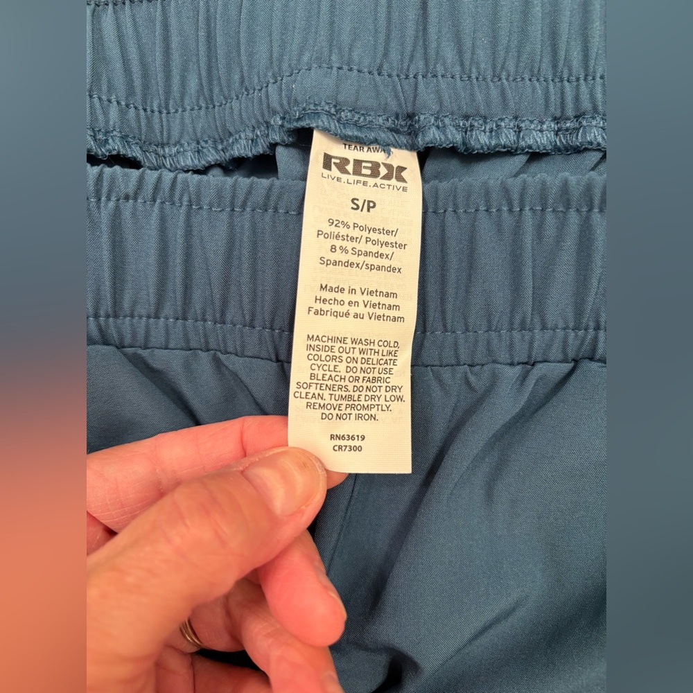 NWT RBX Gabby Everyday Ankle Pant in Blue Teal - Picture 6 of 9